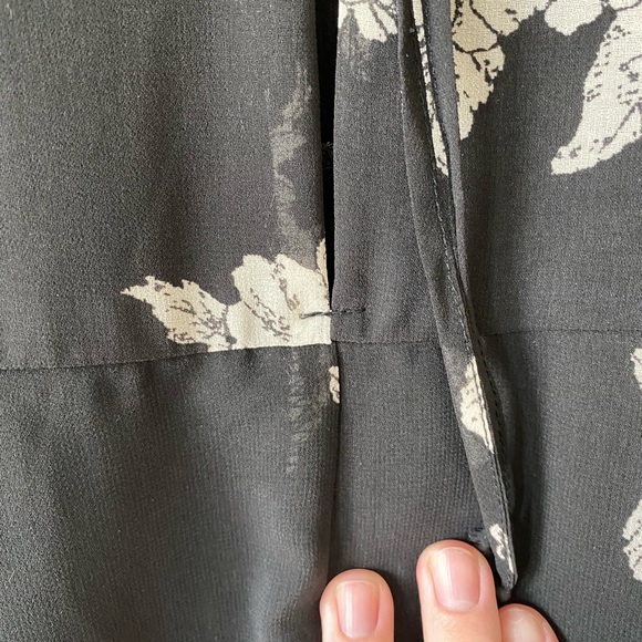 Xhilaration dress, size XL, black with white floral print - Picture 8 of 13